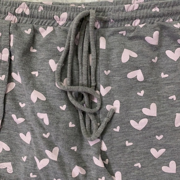 LOVE & CHERISH PINK HEART DRAWSTRING SHORT XL - Picture 5 of 16